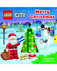 LEGO Christmas: A Push, Pull and Slide Book