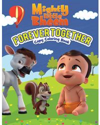 Mighty Little Bheem- Forever Together: Copy Coloring Book