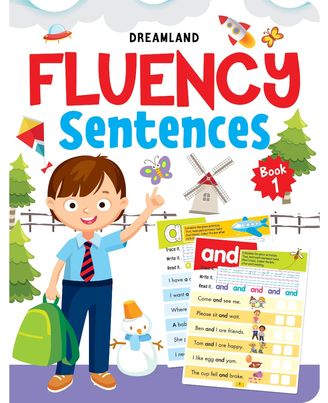Fluency Sentences Book 1 for Children Age 4- 8 Years