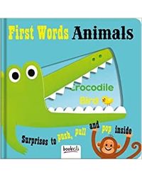 First Words Animals (Push, Pull, Pop, Learn! )