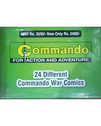 COMMANDO MINI WAR COMICS X 24 Titles Gift Set