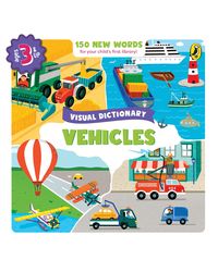 Visual Dictionary: Vehicles (Activity Books| Ages 3 and up| First Library| Early Learning Board Books)