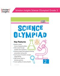 Scholars Insights Science Olympiad Class 2 Books| Olympiad books for Students 2022| Age: 7 to 8 years