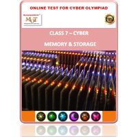 Class 7, Memory & Storage, Online test for Cyber Olympiad