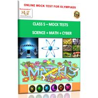 Class 5, Online Mock tests, Maths+ Science+ Cyber