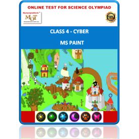 Class 4, MS Paint, Online test for Cyber Olympiad