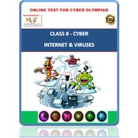 Class 8, Internet & Viruses, Online Cyber Olympiad test