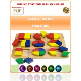 Class 4, Fraction, Online test for Maths Olympiad