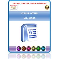 Class 8, MS WORD, Cyber Olympiad Online test