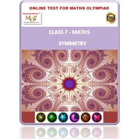 Class 7, Symmetry, Online test for Math Olympiad