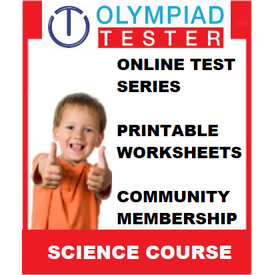 Class 2 Science Olympiad Course- (100+ Online tests+ 100 Printable worksheets)