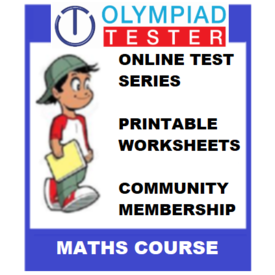 Class 3 Maths Olympiad Course- (Online test series+ Printable worksheets+ Community Membership)