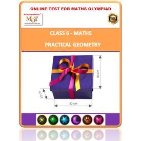 Class 6, Practical Geometry, Online test for Math Olympiad