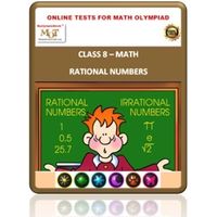 Class 8, Rational numbers, Online test for Math Olympiad