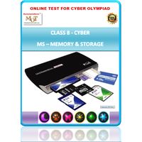 Class 8, Memory & Storage, Cyber Olympiad Online test