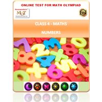Class 4, Numbers, Online test for Maths Olympiad