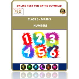 Class 6, Numbers, Online test for Math Olympiad