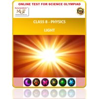 Class 8, Physics- Light, Online test for Science Olympiad