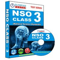 Class 3- NSO Olympiad preparation- Powerful test series (CD) + Annual Subscription to GLOWSOT.