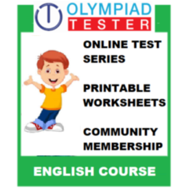 Class 4 English Olympiad course (Online test series+ 120 Printable Worksheets)