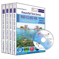 Class 8- NSO NCO IMO IEO Combo CD- pack for Olympiad preparation