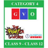 Online Global Vocabulary Olympiad (GVO) - Category 4 (Class 9- Class 12), rs 155, rs 555