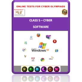 Class 5, Software, Online test for Cyber Olympiad