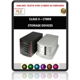 Class 3, Storage devices, Online test for Cyber Olympiad