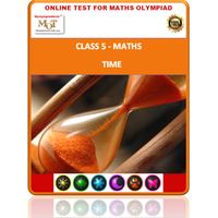Class 5, Time, Online test for Math Olympiad