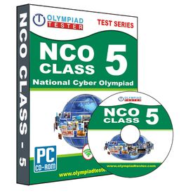 Class 5- NCO Olympiad preparation- Practice test series (CD)