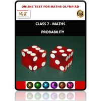 Class 7, Probability, Online test for Math Olympiad