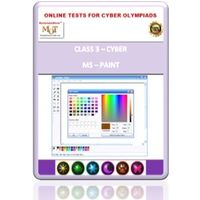 Class 3, MS Paint, Online test for Cyber Olympiad