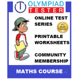 Class 1 Maths Olympiad Course with Printable worksheets and online test series