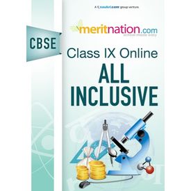 Meritnation- Online CBSE course, All inclusive- Class 9