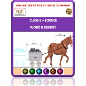 Class 6, Work & Energy, Online test for Science Olympiad