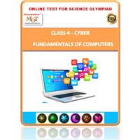 Class 4, Fundamentals of computers, Online test for Cyber Olympiad