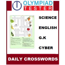 Class 4 Daily Crosswords- 200 Printable puzzles
