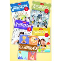 Class 9: Combo for NSO, IMO, IEO, NCO- Set of 5 Workbook and Reasoning Books
