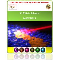 Class 4, Materials, Online test for Science Olympiad
