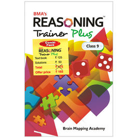 Class 9- Reasoning trainer plus (with solution book) , Mental Ability