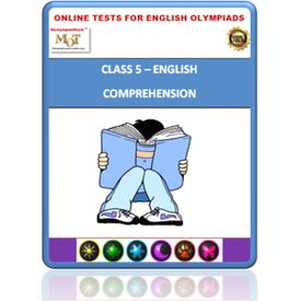 Class 5, Comprehension, Online test for English Olympiad