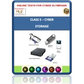 Class 5, Storage devices, Online test for Cyber Olympiad