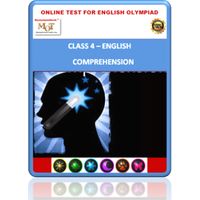 Class 4, Comprehension, Online test for English Olympiad