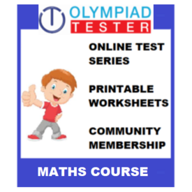 Class 4 Maths Olympiad course (Online test series+ Printable Worksheets+ Community Membership)