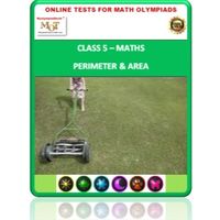 Class 5, Perimeter & Area, Online test for Math Olympiad