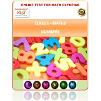 Class 2, Numbers, Online test for Math Olympiad