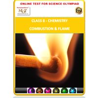 Class 8, Combustion & Flame, Science Olympiad online test,