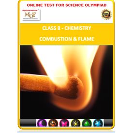 Class 8, Combustion & Flame, Science Olympiad online test,