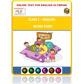 Class 1- Word pairs- Online test for English Olympiad