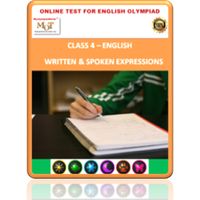 Class 4, Expressions, Online test for English Olympiad